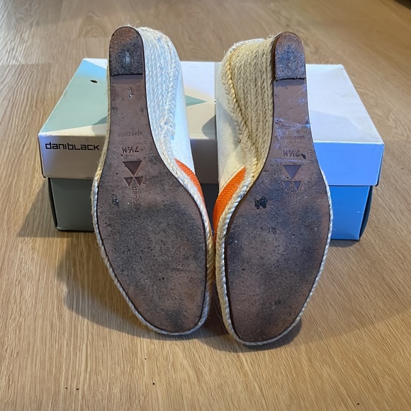 Dani Black Women's Gem Canvas Espadrille 7.5 - Picture 5 of 9